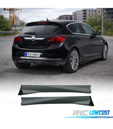 EMBALADEIRAS LATERAIS OPEL ASTRA J 09- LOOK TURBO NAO VALIDO GTC