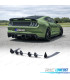DIFUSOR FORD MUSTANG 15-17 PRETO BRILHANTE