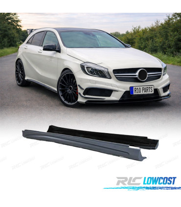 EMBALADEIRAS LATERAIS MERCEDES CLASE A W176 12-18 CLA W117 13-18 LOOK AMG