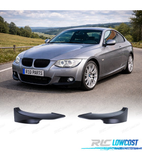 SPLITTERS PARE-CHOQUES BMW E92 E93 10-13 LOOK M PERFORMANCE PRETO FOSCO