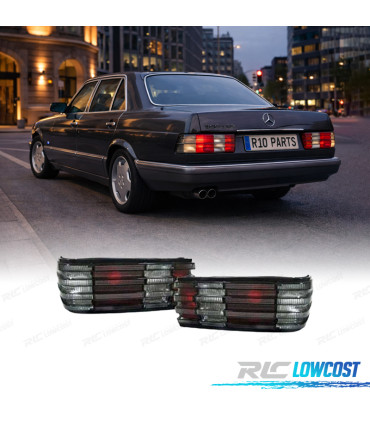 FAROLINS TRASEIROS MERCEDES S W126 80-91 BRANCO