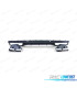 DIFUSOR MERCEDES CLASE C S205 14-18 LOOK AMG PRETO MATE + PONTEIRAS DE ESCAPE