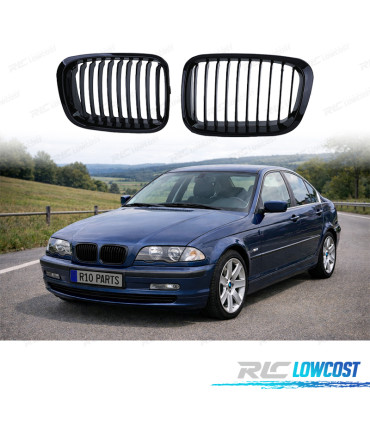 GRELHAS BMW E46 4P 98-01 PRETO BRILHANTE