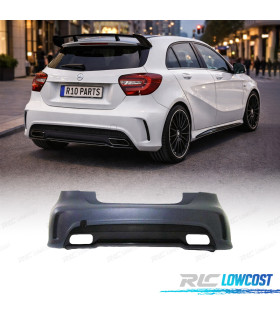 PARA-CHOQUE TRASEIRO MERCEDES CLASE A W176 12-15 LOOK AMG A45