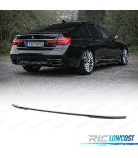 AILERON SPOILER TRASEIRO BMW G11 G12 15-19 LOOK M PERFORMANCE PRETO BRILHANTE