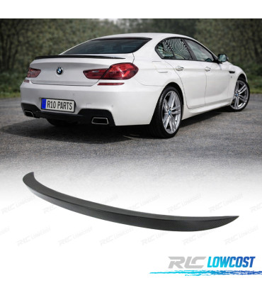 SPOILER TRASEIRO BMW SERIE 6 F12 F13 F06 CARBONO