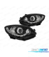 FARÓIS RENAULT TWINGO 07-11 LUZ DIURNA LED FUNDO NEGRO
