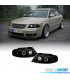 FARÓIS ANGEL EYES PARA VOLKSWAGEN VW PASSAT 3BG 00-05 PRETO