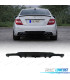 DIFUSOR TRASEIRO MERCEDES CLASE C W204 - C204 11- LOOK C63 AMG