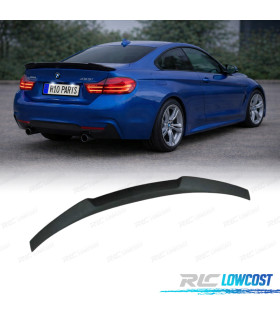 AILERON SPOILER BMW F32 LOOK M4 CSL PRETO MATE