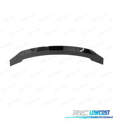 AILERON SPOIILER MITSUBISHI LANCER 08-15 LOOK R PRETO BRILHANTE