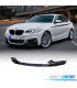 SPOILER LIP DIANTEIRO BMW F22 F23 LOOK M PERFORMANCE PRETO BRILHANTE