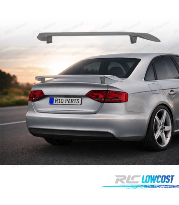 AILERON SPOILER TRASEIRO AUDI A4 B8 07-11 LOOK AERODINAMICO