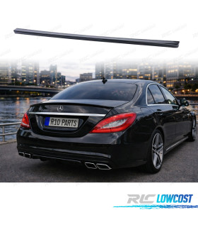 AILERON SPOILER TRASEIRO MERCEDES CLS C218 11-18 LOOK AMG PRETO BRILHANTE