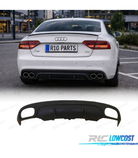 DIFUSOR AUDI A5 COUPE CABRIO 07-11 LOOK DTM RS