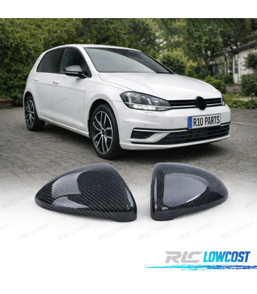 CARCAÇAS ESPELHO VOLKSWAGEN VW GOLF 7 12- CARBONO