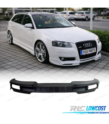 SPOILER LIP FRONTAL AUDI A3 8P 03-08