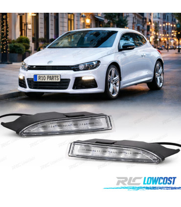 KIT DE LAMPADAS LED DE LUZ DIURNA PARA VOLKSWAGEN VW SCIROCCO 08-14