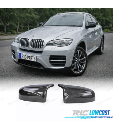 CAPAS DE ESPELHOS RETROVISORES CARBONO BMW X5 E70 08-13