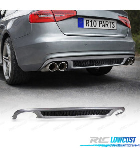 DIFUSOR AUDI A4 B8 SEDAN AVANT 07-11 LOOK RS