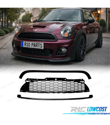 GRELHA MINI COOPER R56 57 55 S JCW 06-14 PRETO BRILHANTE