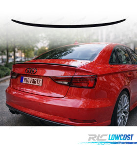 AILERON SPOILER AUDI A3 8V SEDAN 12-20 LOOK S LINE ABS