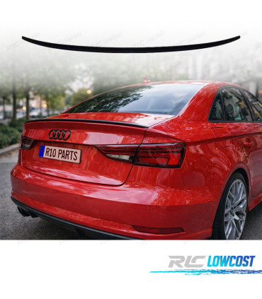 AILERON SPOILER AUDI A3 8V SEDAN 12-20 LOOK S LINE ABS