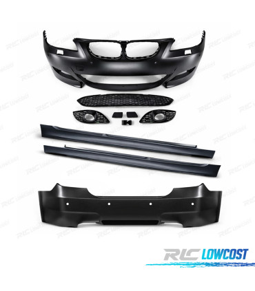 KIT CARROÇARIA COMPLETO BMW E60 03-07 LOOK M5 PDC SRA