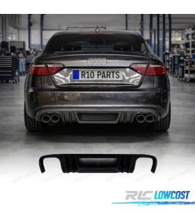 DIFUSOR TRASEIRO AUDI A5 COUPE CABRIO 07-11 LOOK RIEGER