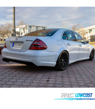 PÁRA-CHOQUES TRASEIRO MERCEDES CLASE E W211 LOOK AMG 03-09 SEM PDC