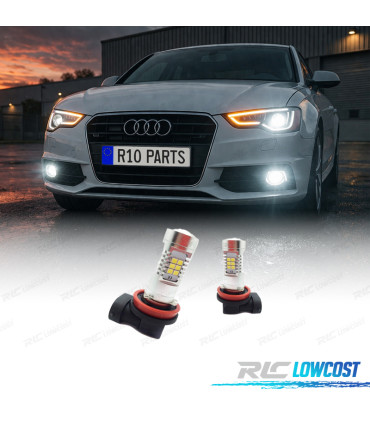 KIT DE LUZES DE NEVOEIRO LED H11 60 WATTS CANBUS