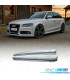 EMBALADEIRAS LATERAIS AUDI A4 B8 08-15 LOOK ABT SPORT