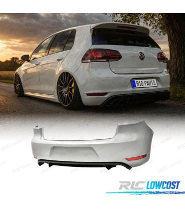 PARA-CHOQUES TRASEIRO VOLKSWAGEN VW GOLF 6 08-12 LOOK GTI