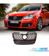GRELHA DIANTEIRA VOLKSWAGEN VW GOLF 5 LOOK GTI PRETO VERMELHO