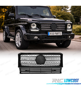 GRELHA MERCEDES W463 90-12 PRETO CROMADO