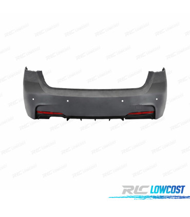 PÁRA-CHOQUES TRASEIRO BMW F31 TOURING LOOK M PERFORMANCE PDC SAIDA ESQUERDA