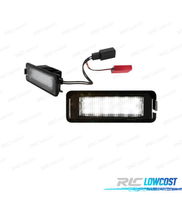 LUZ DE MATRICULA LED PARA VOLKSWAGEN VW GOLF V 2005-2008