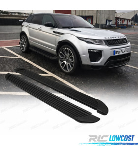 ESTRIBOS LATERAIS PRETOS RANGE ROVER EVOQUE