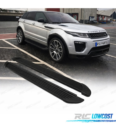 ESTRIBOS LATERAIS PRETOS RANGE ROVER EVOQUE