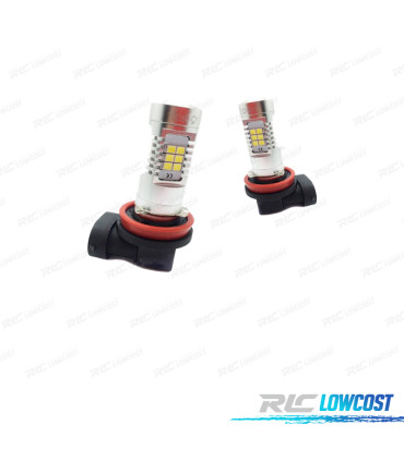 KIT DE LUZES DE NEVOEIRO LED H8 60 WATTS CANBUS