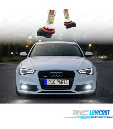 KIT DE LUZES DE NEVOEIRO LED H8 60 WATTS CANBUS