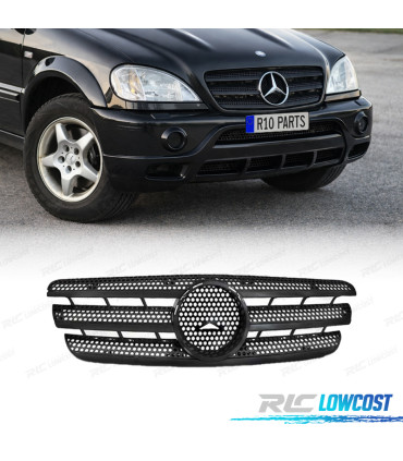 GRELHA MERCEDES W163 98-05 LOOK AMG PRETA