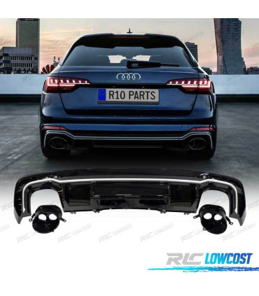 DIFUSOR DIFUSOR AUDI A4 20- LOOK RS4
