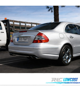AILERON LIP SPOILER TRASEIRO MERCEDES W211 AMG 02-06