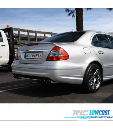 AILERON LIP SPOILER TRASEIRO MERCEDES W211 AMG 02-06