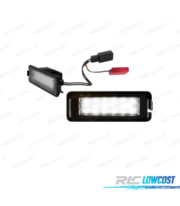 LUZES DE MATRÍCULA LED PARA SEAT - VW