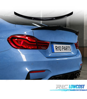 LIP SPOILER BMW F82 M4 M PERFORMANCE PRETO BRILHANTE ABS