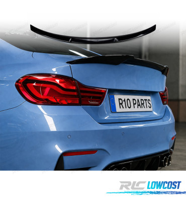 LIP SPOILER BMW F82 M4 M PERFORMANCE PRETO BRILHANTE ABS