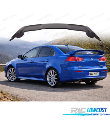 AILERON SPOILER TRASEIRO PARA MITSUBISHI LANCER EVO X 08-