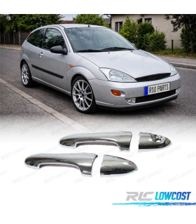 CARCAÇAS DE PUXADORES DE PORTAS FORD FOCUS I 98-04 CROMADO